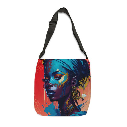 New Type Red Adjustable Tote Bag (AOP)