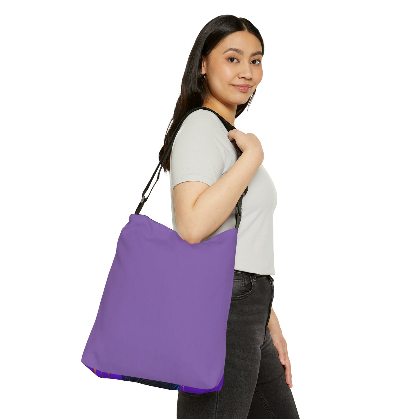 New Type Indigo Tote Bag (AOP)