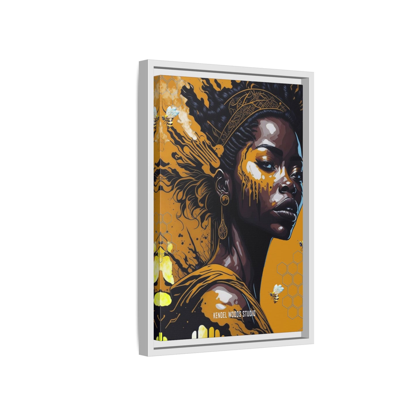 New Type Orange Canvas Gallery Wraps