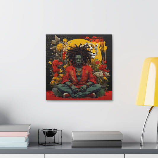 AfroBotRai " Meditation"  Canvas Gallery Wraps