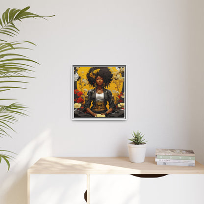 Garden Meditation " Meditation" Canvas Gallery Wraps
