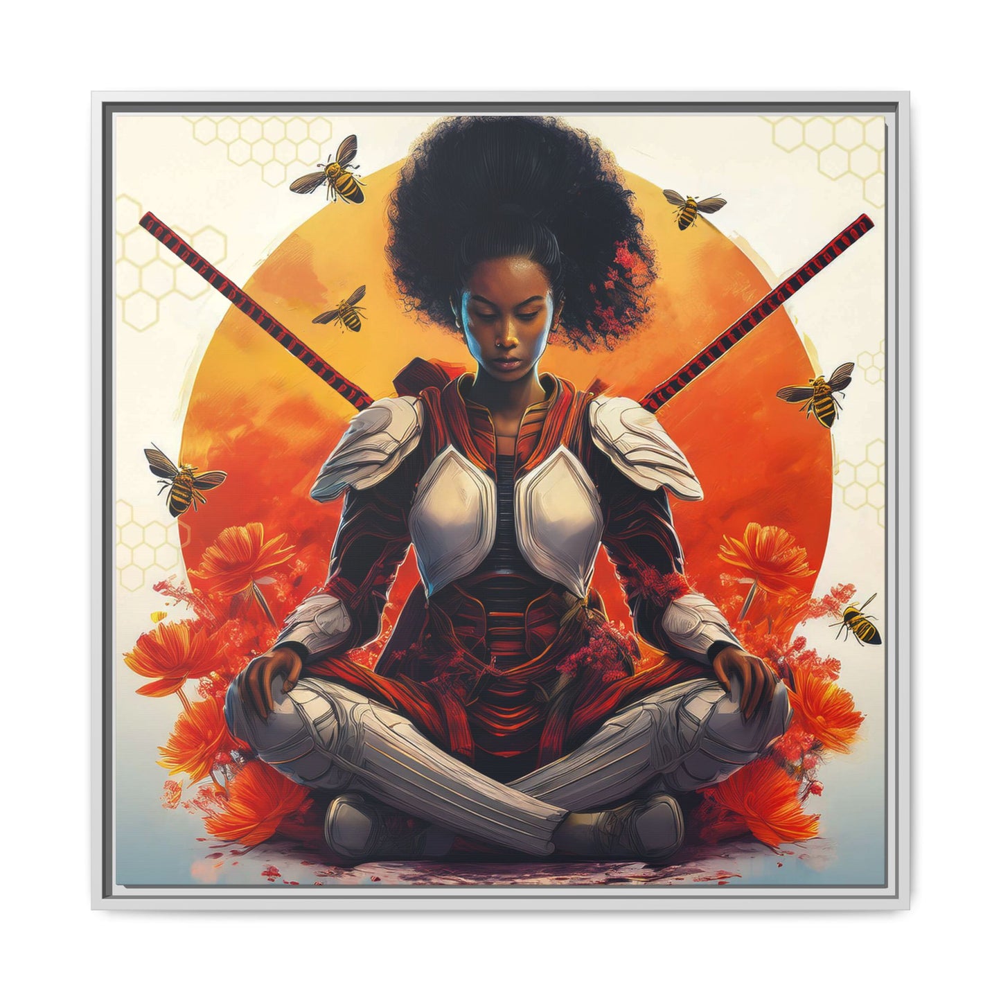 BEe Present "Meditation" Canvas Gallery Wraps
