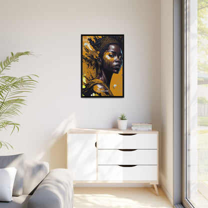 New Type Orange Canvas Gallery Wraps