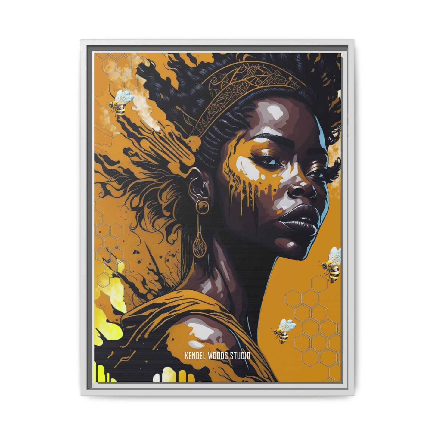 New Type Orange Canvas Gallery Wraps