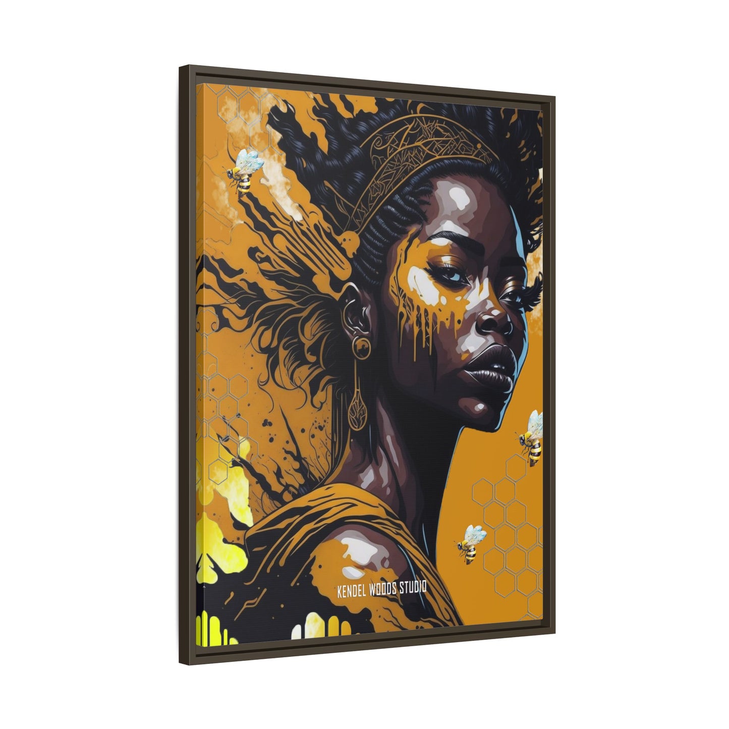 New Type Orange Canvas Gallery Wraps