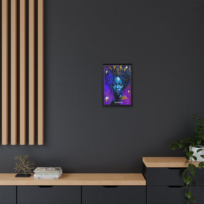 New Type Indigo Canvas Gallery Wraps