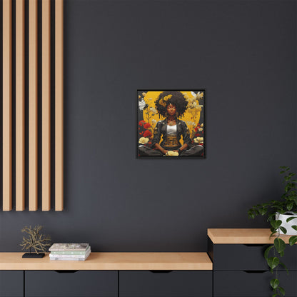 Garden Meditation " Meditation" Canvas Gallery Wraps