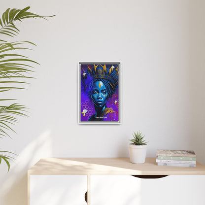 New Type Indigo Canvas Gallery Wraps