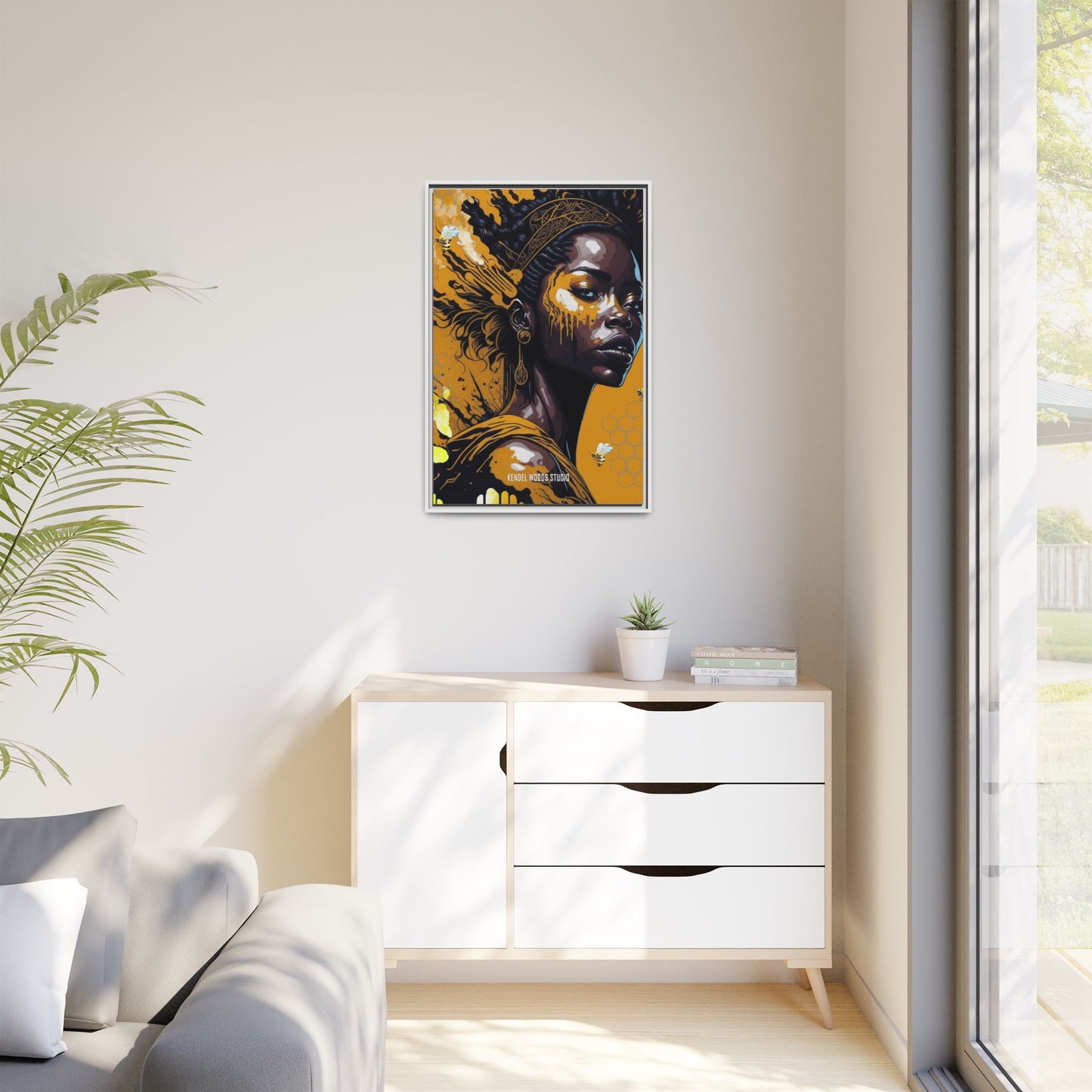 New Type Orange Canvas Gallery Wraps
