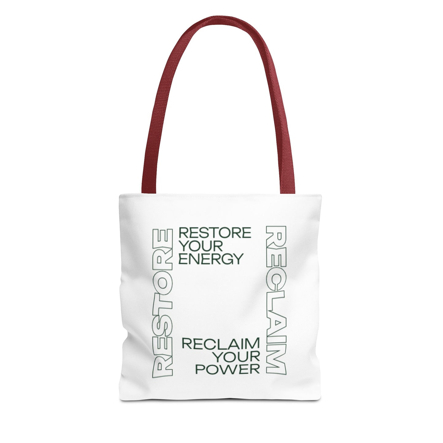 Essential Therapy  Tote Bag - Restore Your Energy & Reclaim Your Power