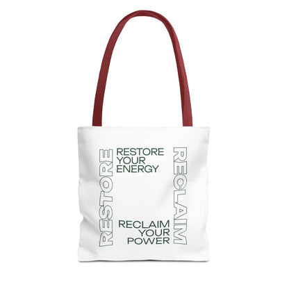 Essential Therapy  Tote Bag - Restore Your Energy & Reclaim Your Power