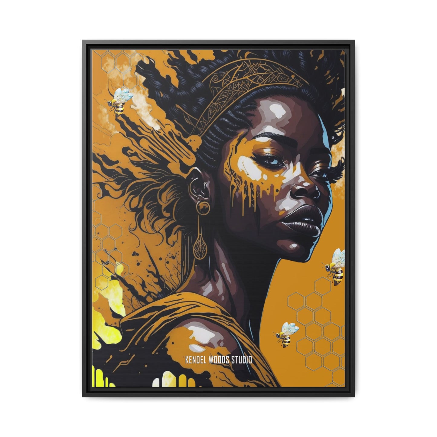 New Type Orange Canvas Gallery Wraps