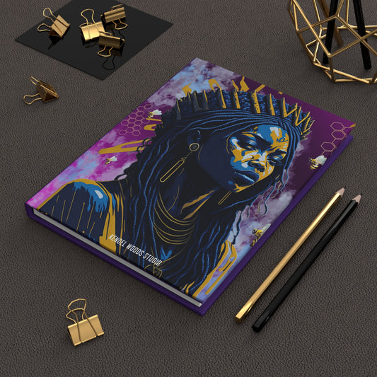 New Type Violet Hardcover Journal Matte