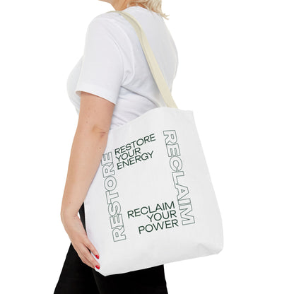 Essential Therapy  Tote Bag - Restore Your Energy & Reclaim Your Power