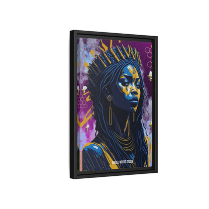 New Type Violet Canvas Gallery Wraps