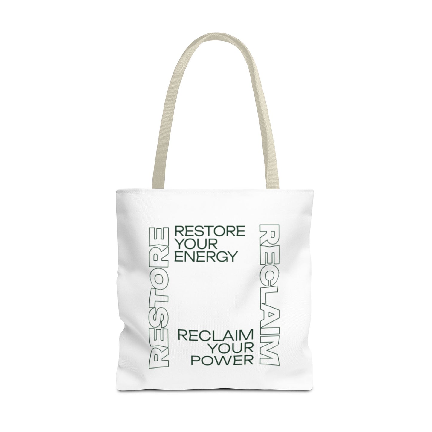 Essential Therapy  Tote Bag - Restore Your Energy & Reclaim Your Power