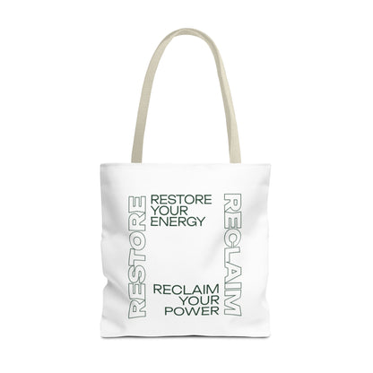 Essential Therapy  Tote Bag - Restore Your Energy & Reclaim Your Power