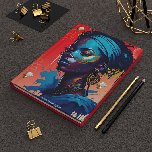New Type Red- Hardcover Journal Matte