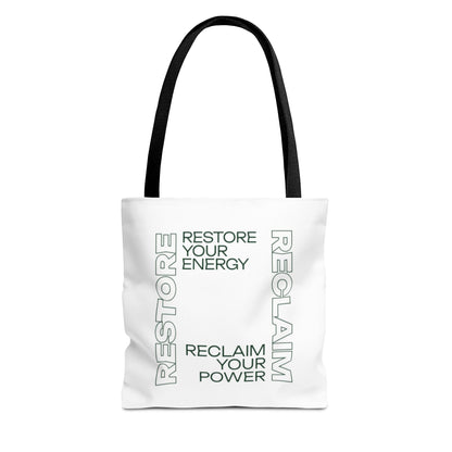 Essential Therapy  Tote Bag - Restore Your Energy & Reclaim Your Power