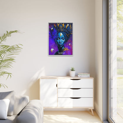 New Type Indigo Canvas Gallery Wraps