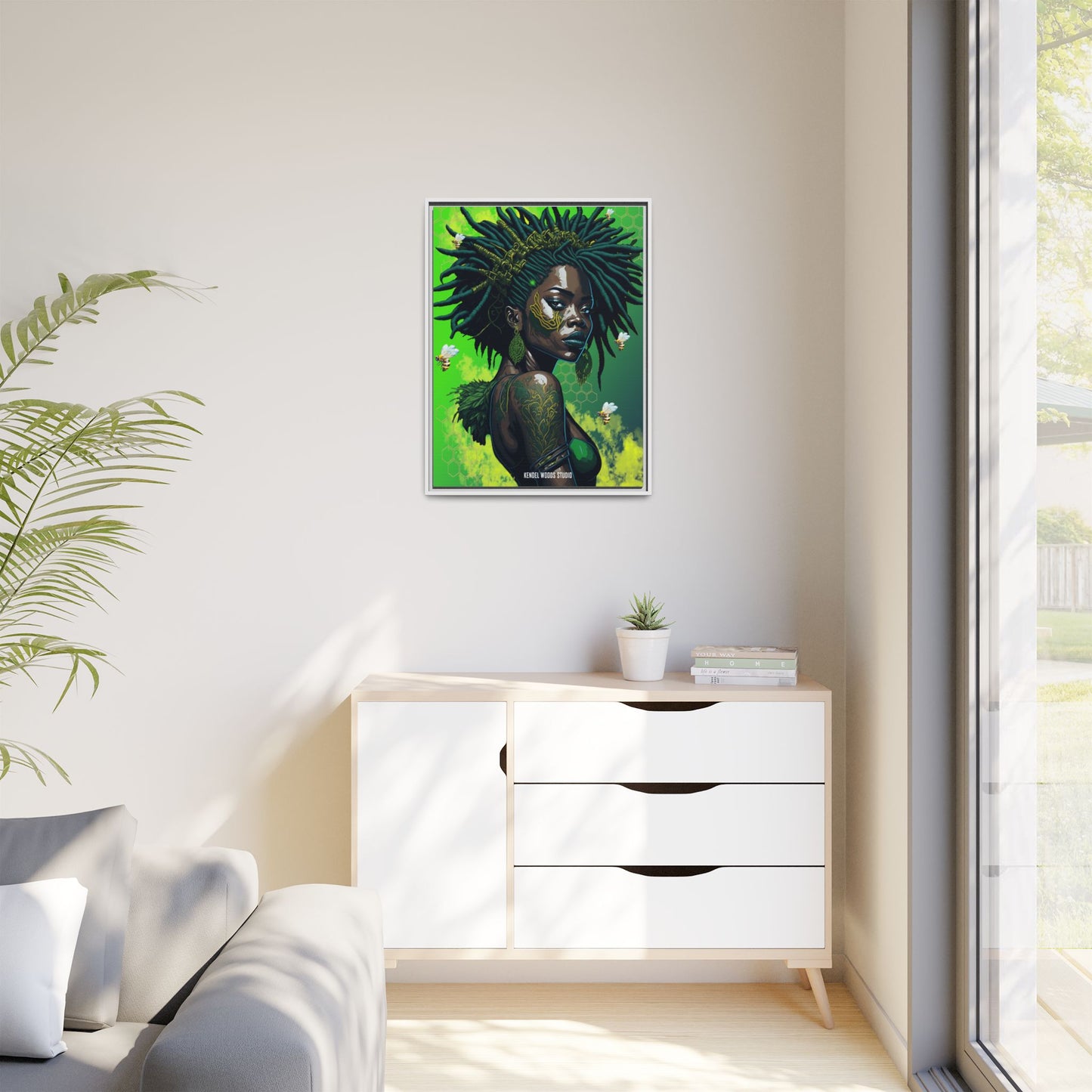 New Type Green Canvas Gallery Wraps