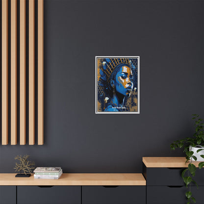 New Type Blue Canvas Gallery Wraps