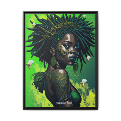 New Type Green Canvas Gallery Wraps