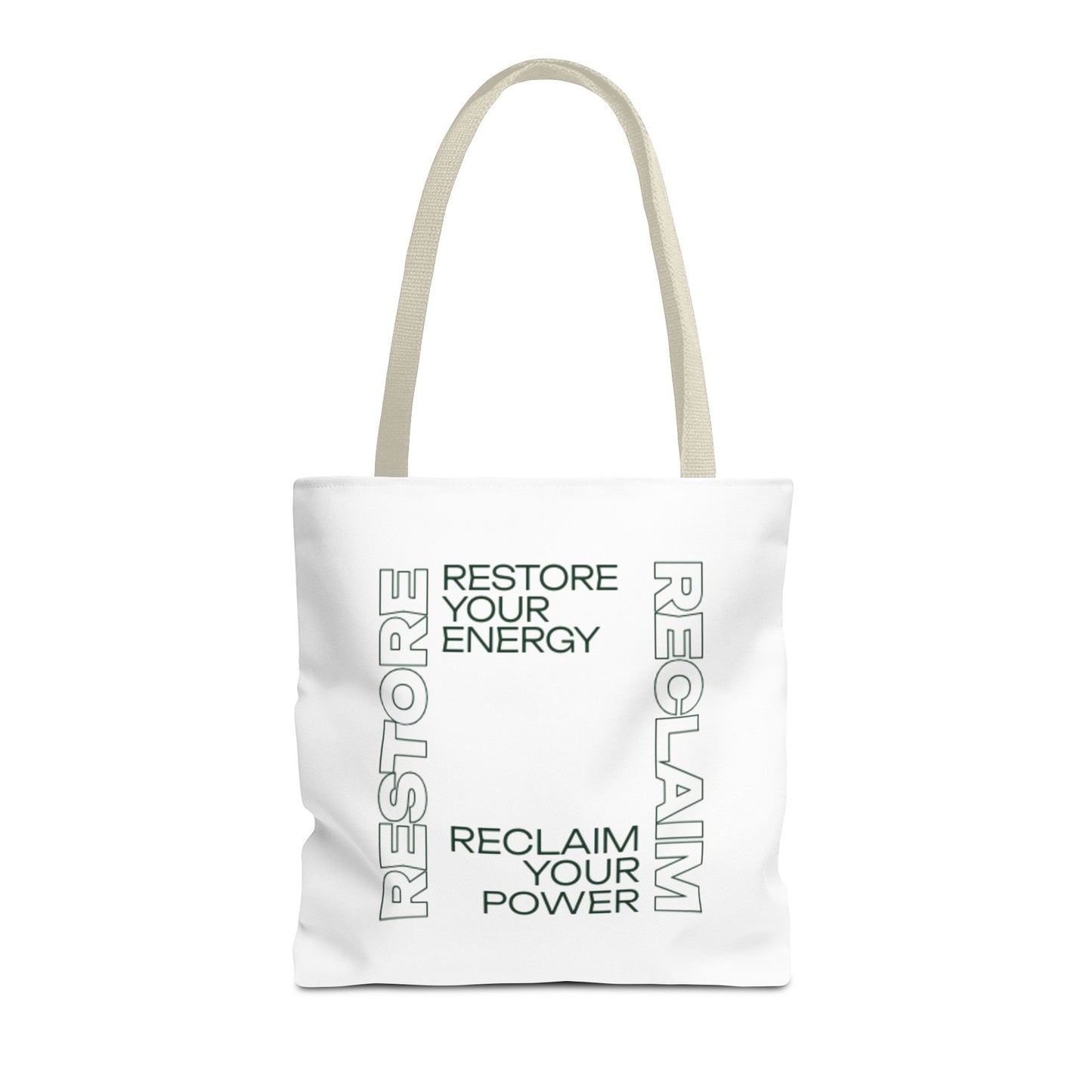 Essential Therapy  Tote Bag - Restore Your Energy & Reclaim Your Power