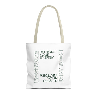 Essential Therapy  Tote Bag - Restore Your Energy & Reclaim Your Power