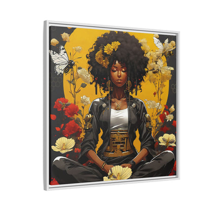 Garden Meditation " Meditation" Canvas Gallery Wraps
