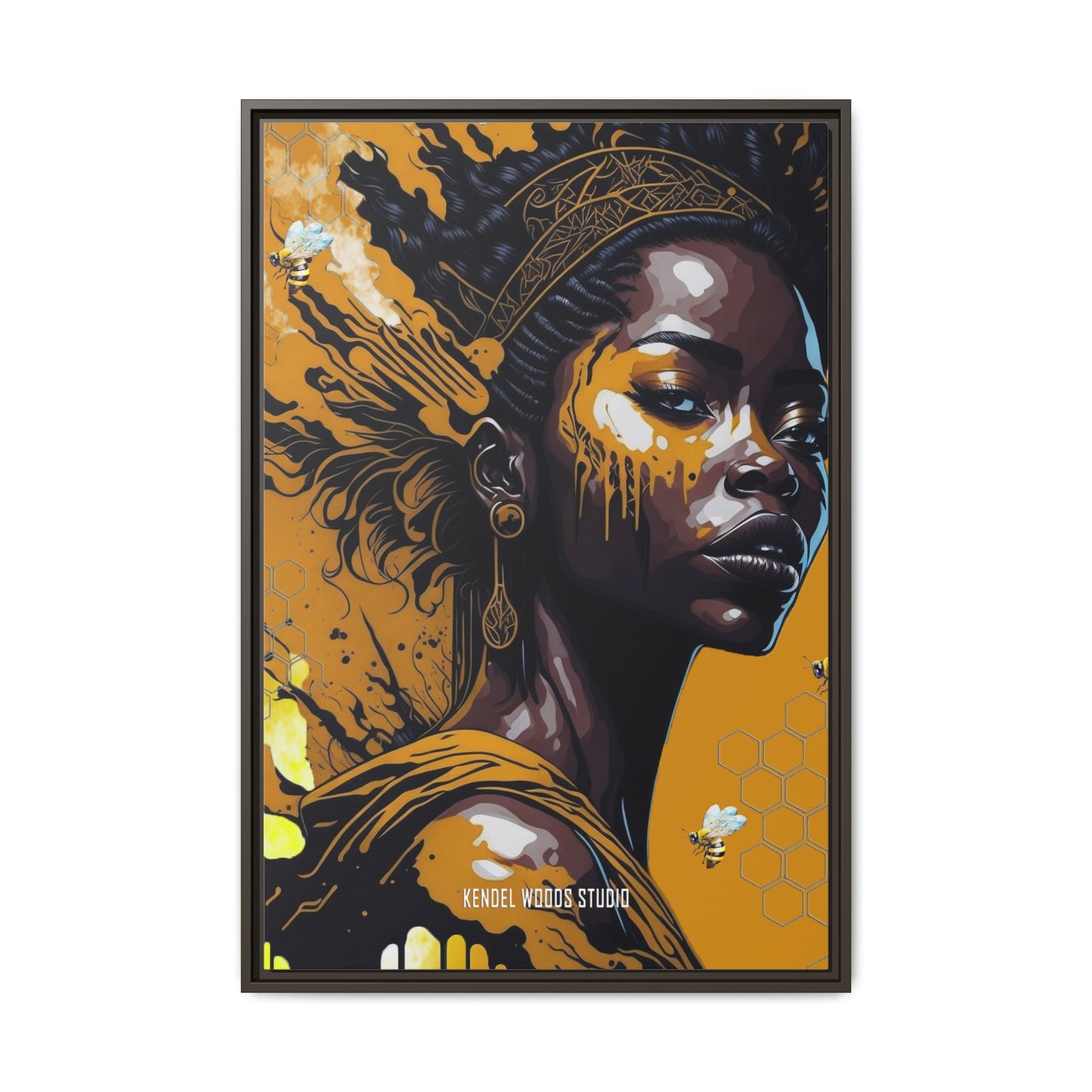 New Type Orange Canvas Gallery Wraps