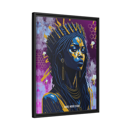 New Type Violet Canvas Gallery Wraps
