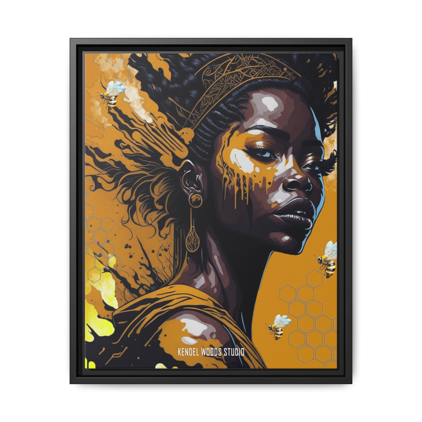 New Type Orange Canvas Gallery Wraps