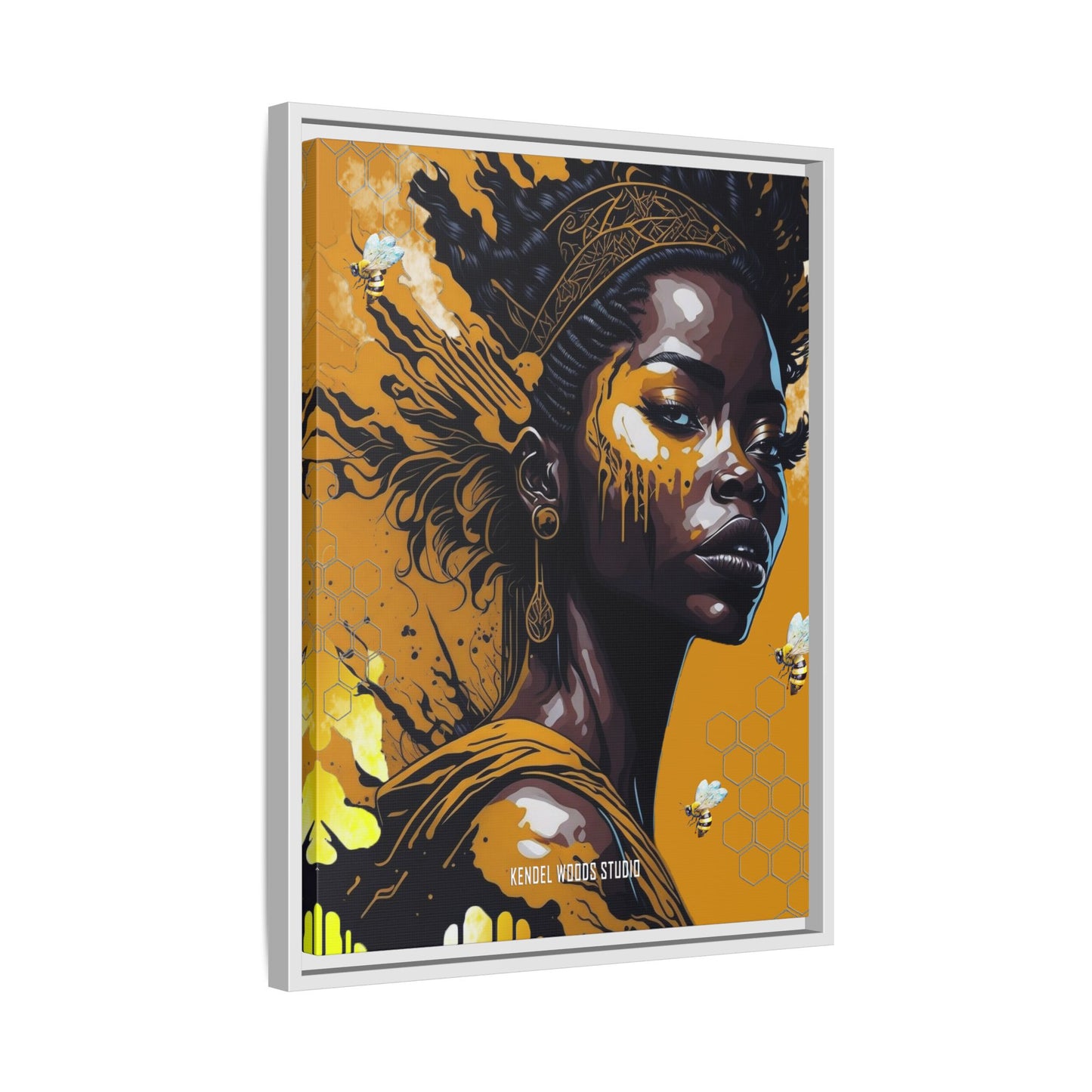 New Type Orange Canvas Gallery Wraps
