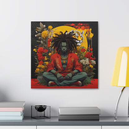 AfroBotRai " Meditation"  Canvas Gallery Wraps