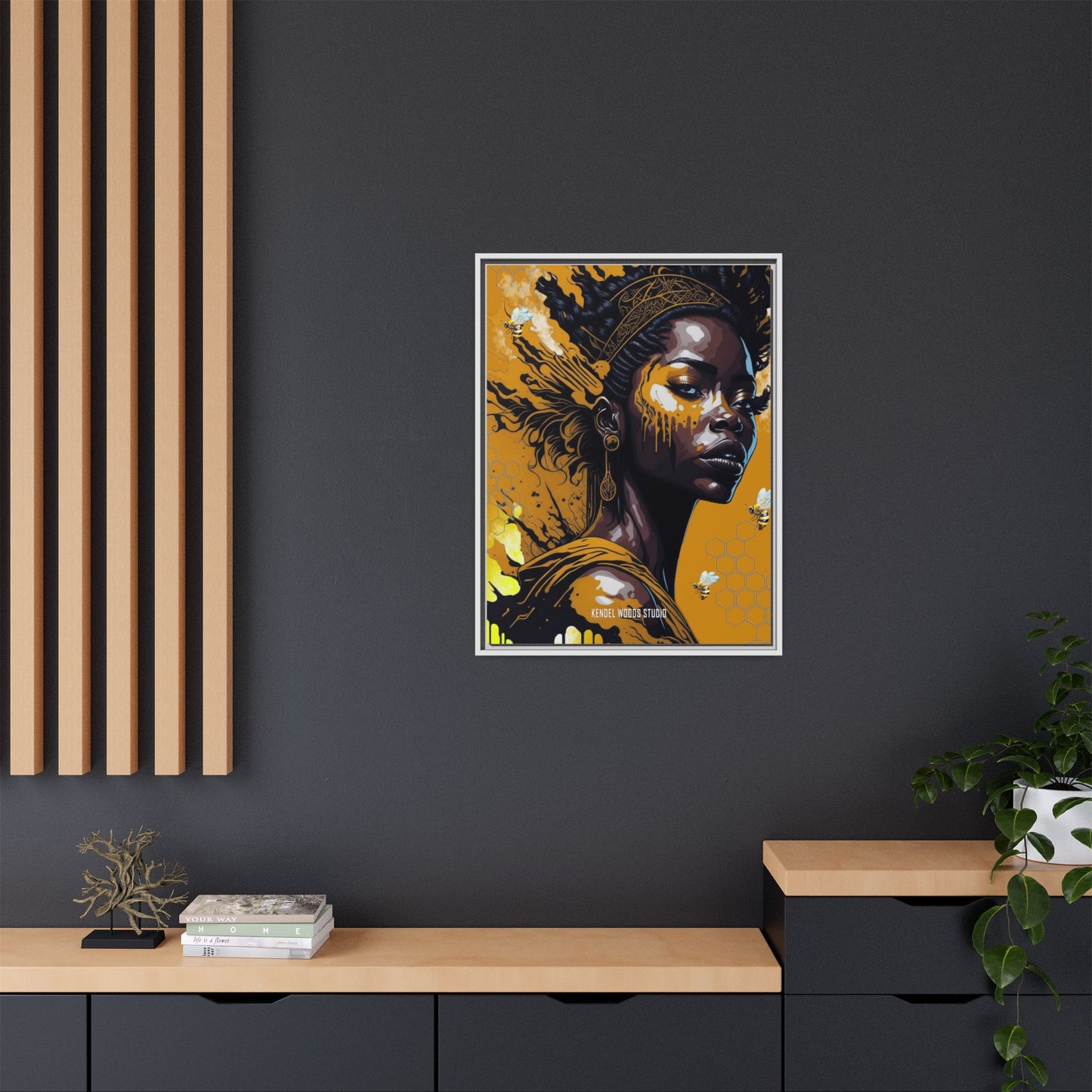 New Type Orange Canvas Gallery Wraps