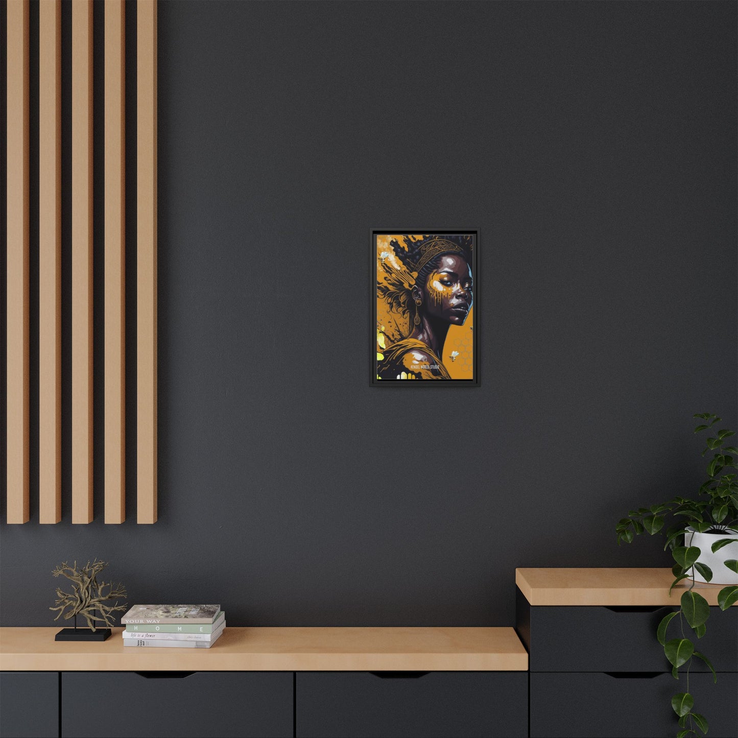 New Type Orange Canvas Gallery Wraps