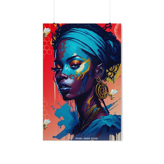 New Type "Red"- Premium Matte Vertical Posters