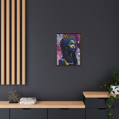 New Type Violet Canvas Gallery Wraps