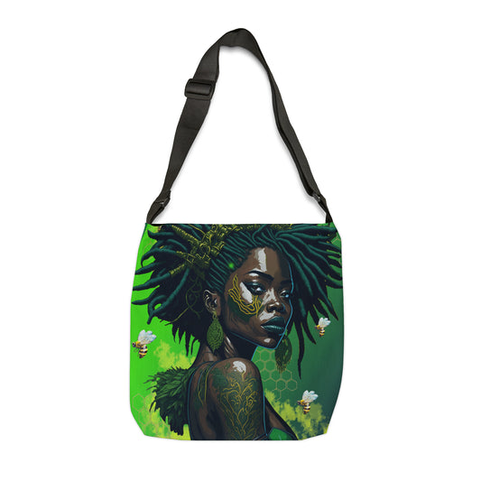 New Type Green Adjustable Tote Bag (AOP)