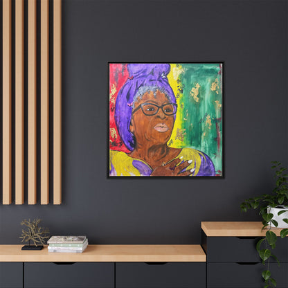 Ms. Opal Lee- Grandmother of Juneteenth-Canvas Gallery Wraps