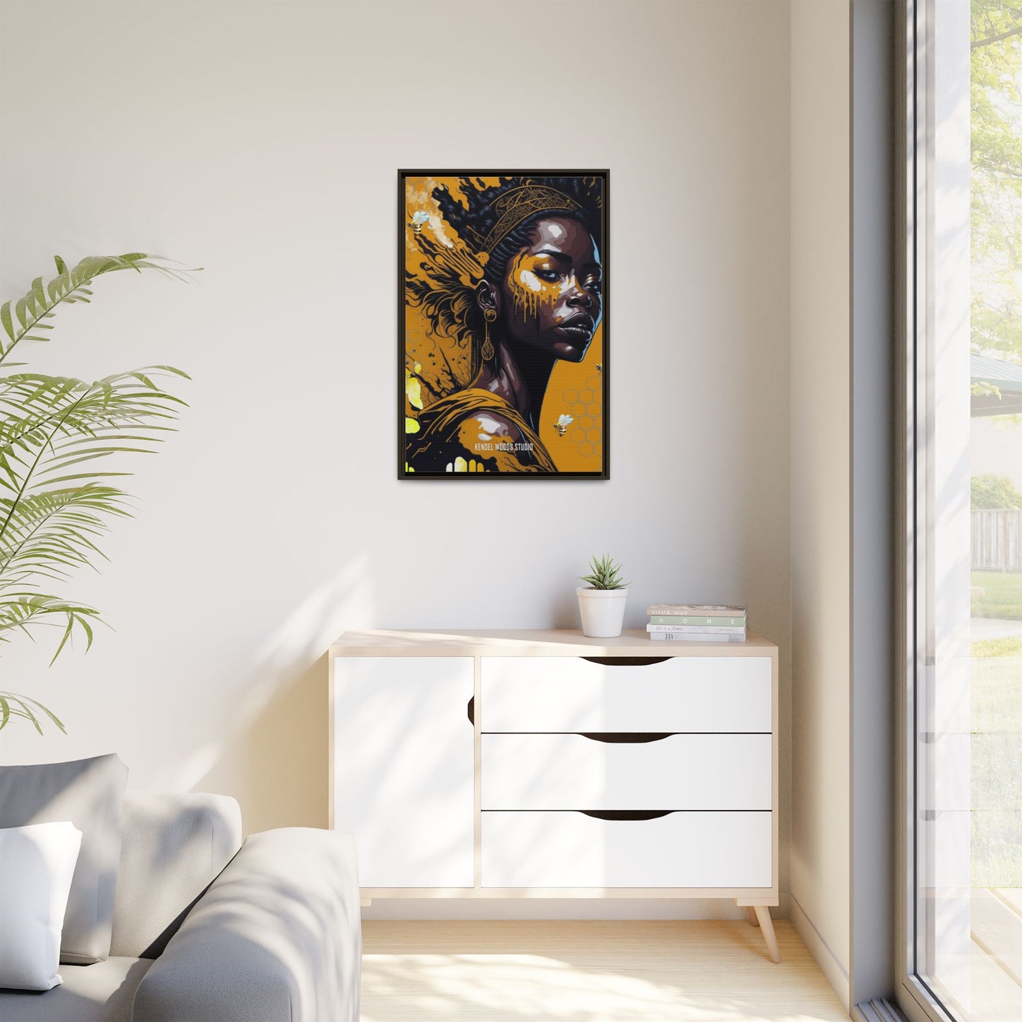 New Type Orange Canvas Gallery Wraps