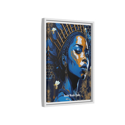 New Type Blue Canvas Gallery Wraps