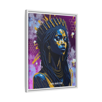 New Type Violet Canvas Gallery Wraps