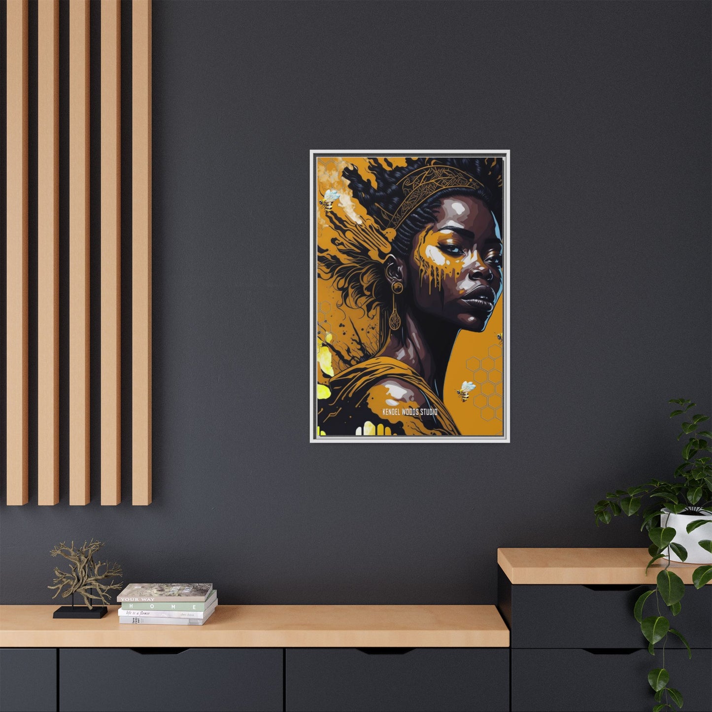 New Type Orange Canvas Gallery Wraps