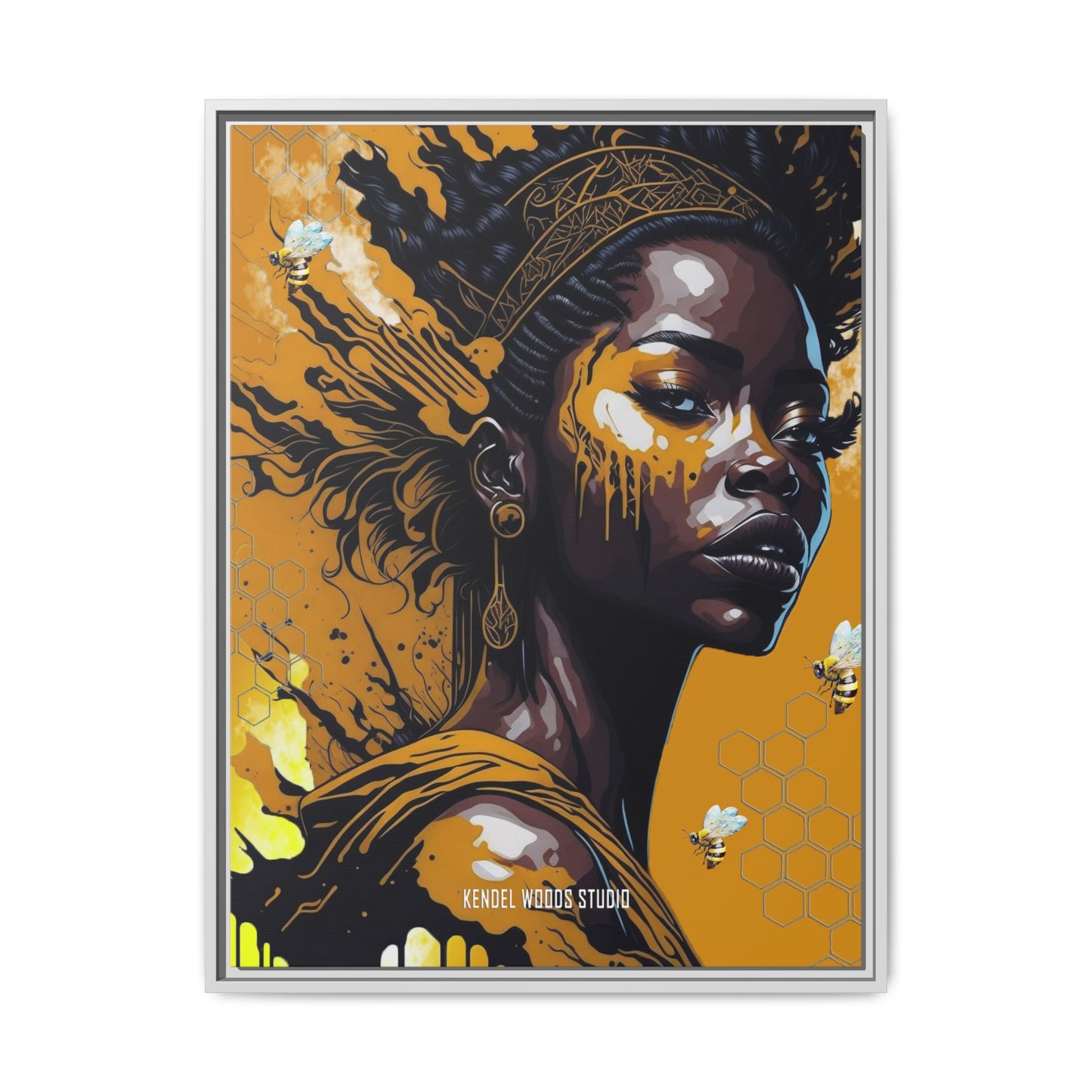 New Type Orange Canvas Gallery Wraps