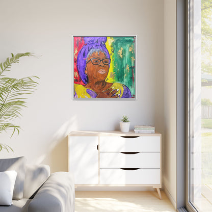 Ms. Opal Lee- Grandmother of Juneteenth-Canvas Gallery Wraps