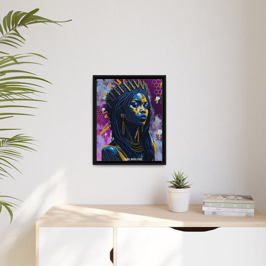 New Type Violet Canvas Gallery Wraps