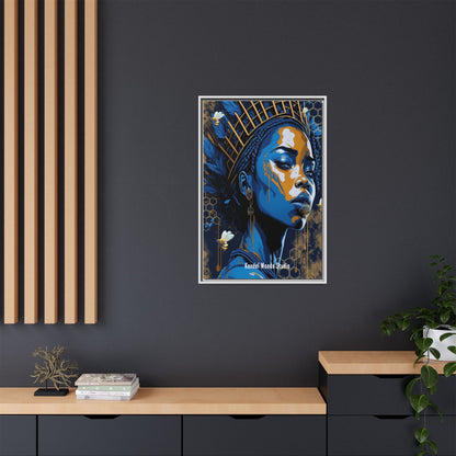 New Type Blue Canvas Gallery Wraps