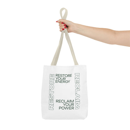 Essential Therapy  Tote Bag - Restore Your Energy & Reclaim Your Power
